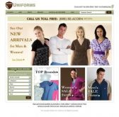Acorn Uniforms web redesign