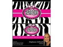 Another business card we designed.